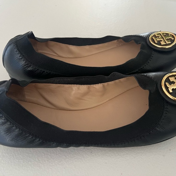 Tory Burch Black Ballet Flats - Picture 14 of 17